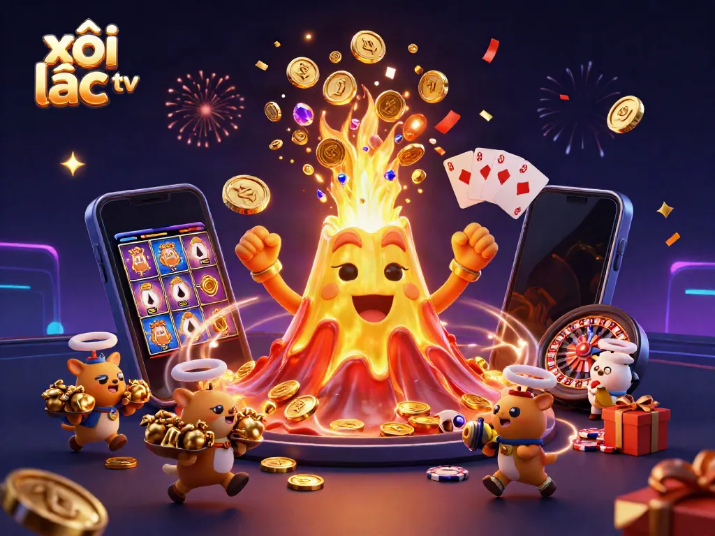 Experience thrilling gameplay at xôi lạc tv with vibrant elements of casino and excitement.